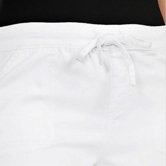 NWT Gemma Rae Women's Plus Drawstring Waist Cropped Denim Jogger Jeans - Picture 4 of 7